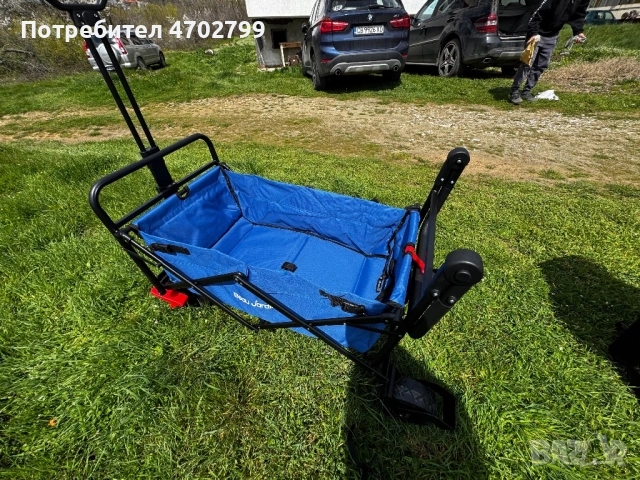 Beau Jardin Folding Garden Wagon Trolley 80kg Capacity Outdoor Camping Cart, снимка 10 - Други стоки за дома - 54168665