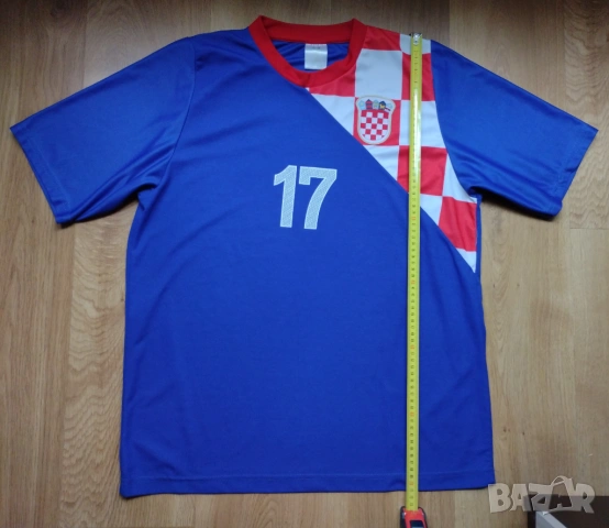 Hrvatska / #17 Мandzukic - мъжка футболна тениска на Хърватска, снимка 8 - Спортни дрехи, екипи - 54869921