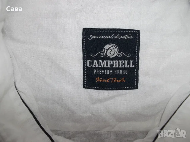 Риза CAMPBELL  мъжка,3ХЛ, снимка 3 - Ризи - 55425665