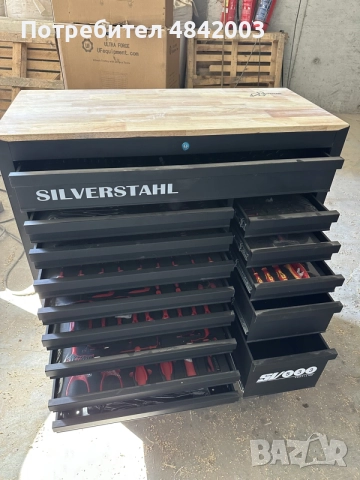 Професионална количка с инструменти SILVERSTAHL, снимка 2 - Куфари с инструменти - 55449620