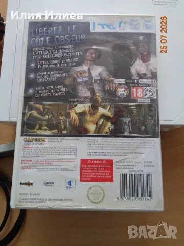 Nintendo Wii set with Resident Evil The Darkside Chronicles , снимка 11 - Nintendo конзоли - 55413501