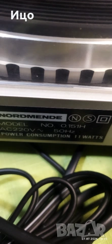 Nordmende RP 1400 directdrive turntable,грамофон., снимка 9 - Грамофони - 54457643