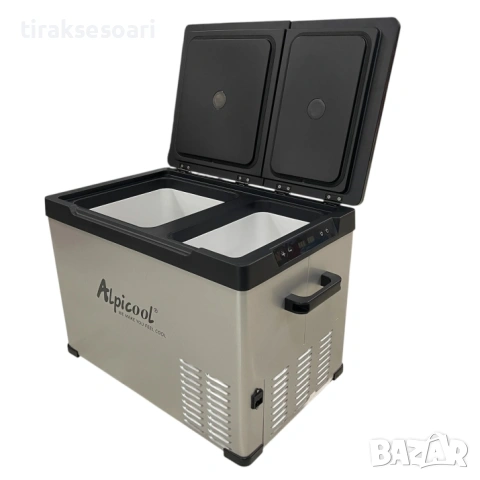 Alpicool CD45 хладилна кутия с фризер Bluetooth 30L 12V 24V 220V компресорен авто хладилник, снимка 3 - Аксесоари и консумативи - 54250200