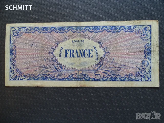 ФРАНЦИЯ - 100 ФР. / 1944 ВТОРА СВ. ВОЙНА, снимка 2 - Нумизматика и бонистика - 55607128