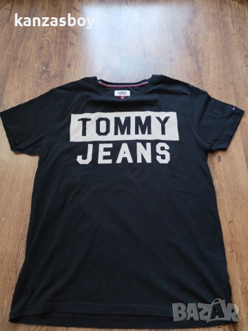 Tommy Hilfiger - страхотна мъжка тениска L , снимка 5 - Тениски - 55212130