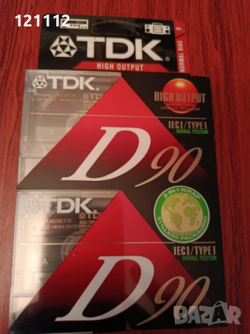 Аудио касети TDK D 90 .