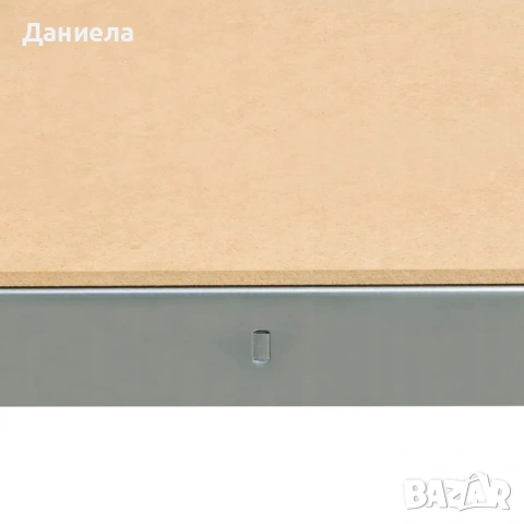 Метален гаражен стелаж HÖGLER 180x160x60 см – 4 рафта, до 1200 кг, поцинкована стомана, снимка 7 - Други стоки за дома - 54696108