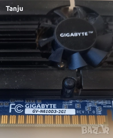 Gigabyte GV-N610D3-2GI, снимка 3 - Видеокарти - 55165739