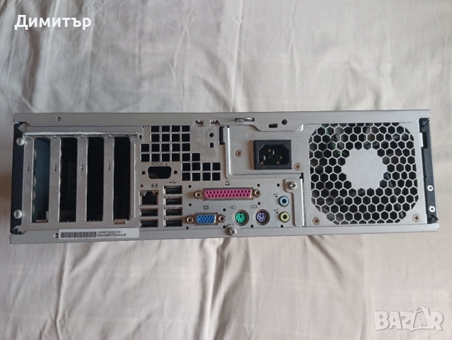 Продавам компютър HP 7800 sff, снимка 2 - Работни компютри - 54492407