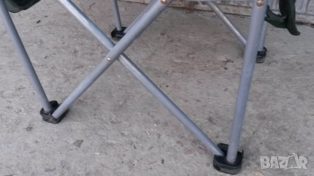 Ретро сгъваем метален градински стол, снимка 7 - Столове - 54084526
