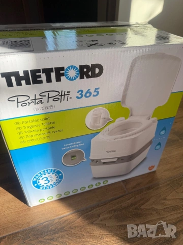 Нова преносима тоалетна Thetford porta potti 365 , снимка 2 - Химически тоалетни - 54516674