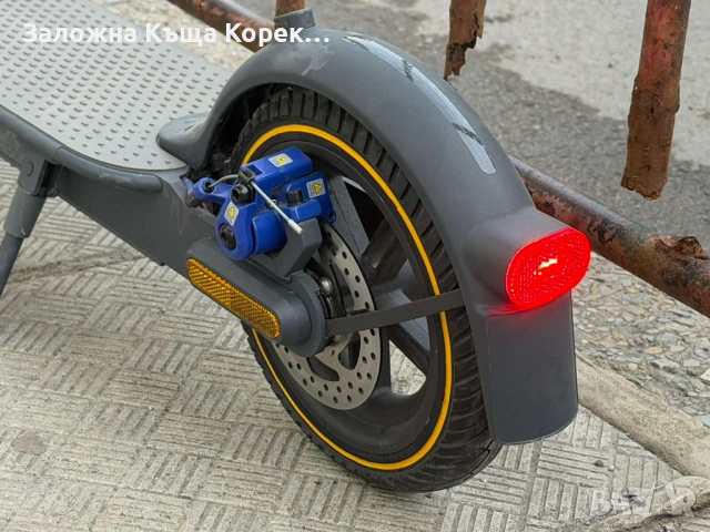 Електрическа тротинетка Xiaomi Mi Electric Scooter 3, снимка 4 - Други спортове - 54887125