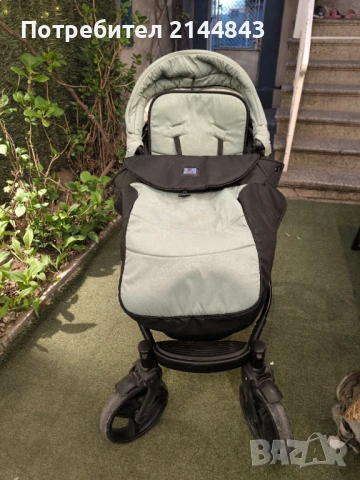 Бебешка количка Lorelli Rimini (модел 2 в 1), снимка 7 - Детски колички - 54192128
