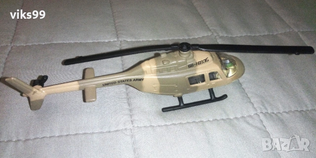 Bell OH-58A KIOWA Military Helicopter Maisto, снимка 3 - Колекции - 54518685