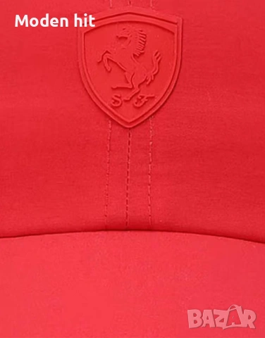 Оригинал! PUMA x Scuderia Ferrari Baseball Cap Red унисекс шапка с козирка, снимка 3 - Шапки - 54393278