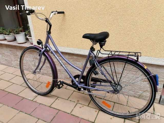Дамски лилав велосипед 28" Внос Германия , снимка 12 - Велосипеди - 54037985