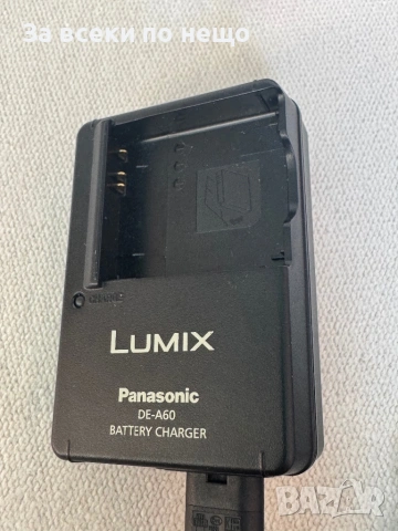 Оригинално зарядно за цифров фотоапарат Panasonic Lumix DE-A60 , за батерии CGA-S009 / DMW-BCF10 / , снимка 3 - Батерии, зарядни - 54674681