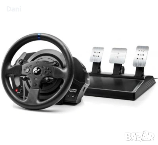 Волан и педали Thrustmaster T300 RS,за PS5, снимка 2 - Аксесоари - 54671820