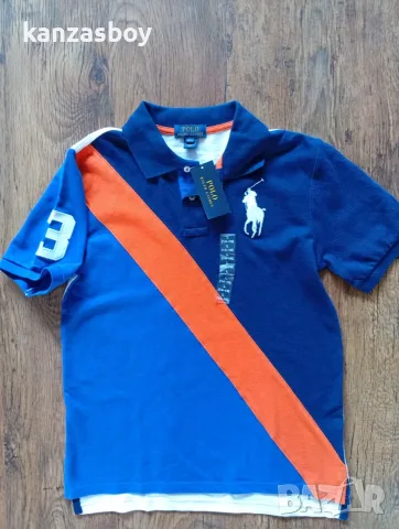 POLO RALPH LAUREN Big pony boy kids golf - юношеска тениска р-р L 14-16г., снимка 2 - Детски тениски и потници - 55667877