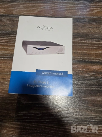 Продавам усилвател Audio Flight FL threeS , снимка 7 - Ресийвъри, усилватели, смесителни пултове - 54834258