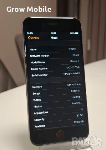 Телефон Iphone 6, снимка 3 - Apple iPhone - 55426270