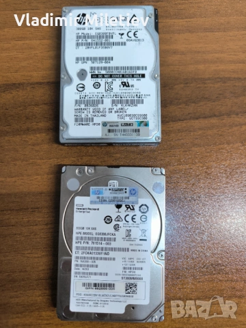 TOП ОФЕРТА! 8 броя - 300gb SAS дискове за сървър 10000rpm, снимка 3 - Твърди дискове - 54674758