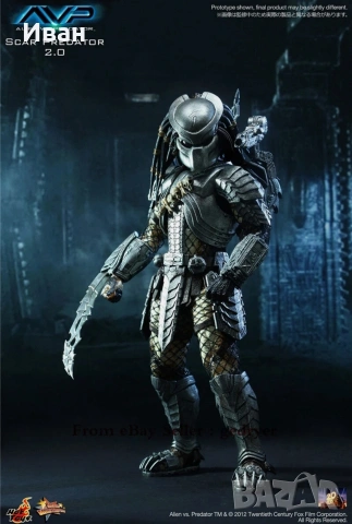 Нова Гореща фигура на Белязъниът Хищник 2.0/ Hot Toys SCAR PREDATOR 2.0, снимка 3 - Колекции - 54085791