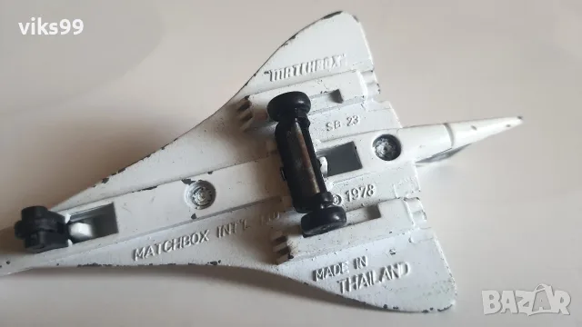 MATCHBOX 1978 SB 23 Concorde British Airways, снимка 9 - Колекции - 55585820