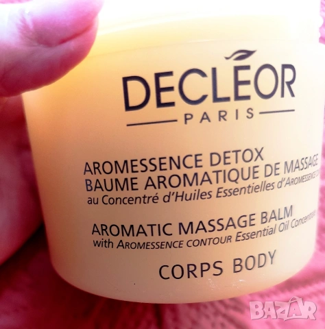 Отслабващ балсам за тяло Decleor Aromessence Detox Aromatic Massage Balm 500ml/17.6oz, снимка 7 - Козметика за тяло - 7623996