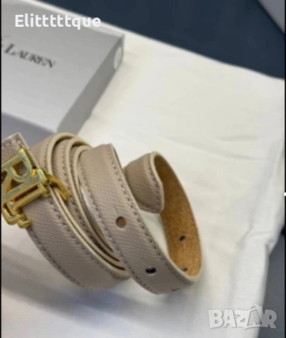 колани от естествена кожа в кутия 2см Ralph Lauren , снимка 5 - Колани - 54831983