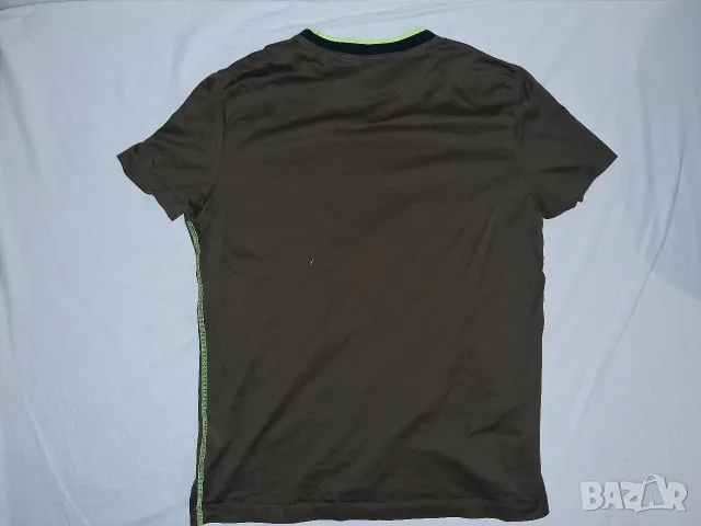 2 броя - Moncler maglia T-Shirt и polo manica corta (М) и (L) мъжка спортна тениска, снимка 3 - Тениски - 46628995