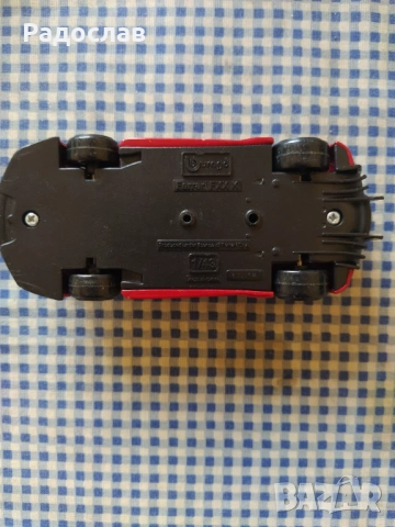 количка Burago  Ferrari, снимка 6 - Коли, камиони, мотори, писти - 54356224