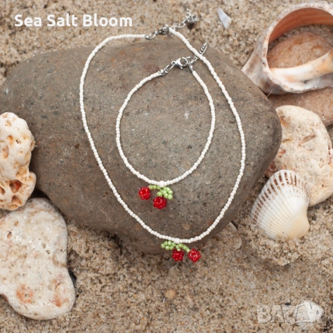 Комплект колие+гривна, снимка 2 - Бижутерийни комплекти - 54031712