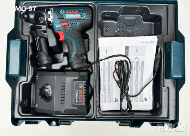 Bosch GSR 12-15 FC - Акумулаторен винтоверт 2x12V 2.0Ah неразличим от нов!, снимка 2 - Винтоверти - 54437508