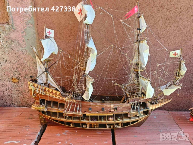 Ръчно изработени кораби , снимка 15 - Колекции - 55071556