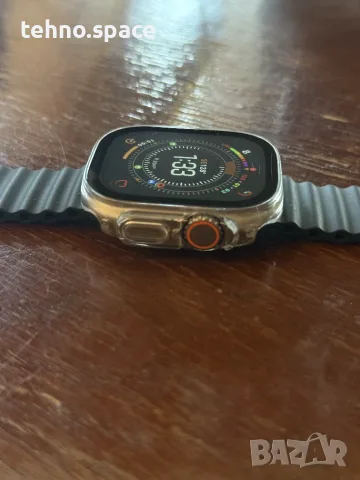 Apple Watch Ultra, КАТО НОВ 49mm, титаниево-керамичен корпус, сапфирено стъкло, GPS + Cellular, снимка 4 - Смарт часовници - 55354502