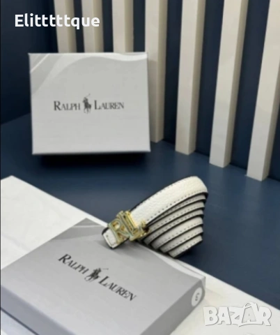 колани от естествена кожа в кутия Ralph Lauren 2см, снимка 17 - Колани - 54881560
