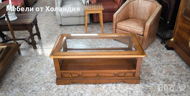 Черешова холна маса с чекмедже
