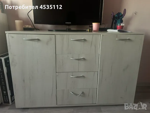Скрин с чекмеджета и врати , снимка 2 - Скринове - 55695407