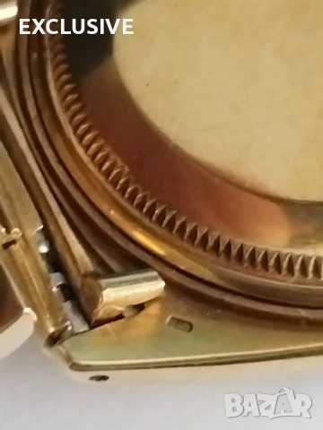 Rolex Datejust 18k solid gold  / Ролекс 18к златен каса и верижка/, снимка 7 - Мъжки - 53065833