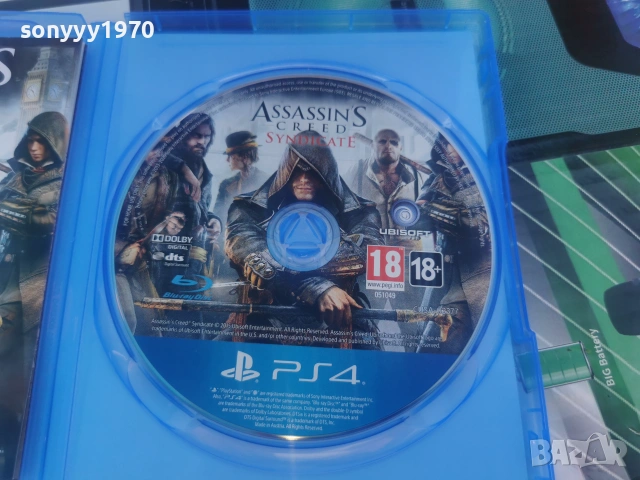 SONY PS4 ASSASSINS CREED SYNDICATE 0507260918, снимка 17 - Игри за PlayStation - 55159564