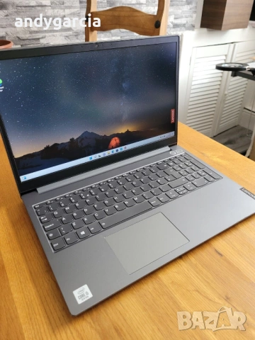 Lenovo ThinkBook 15/Intel Core i5-1035G1/16GB RAM/256GB SSD NVMe/Intel UHD Graphics/15.6 FullHD IPS , снимка 2 - Лаптопи за работа - 54575316