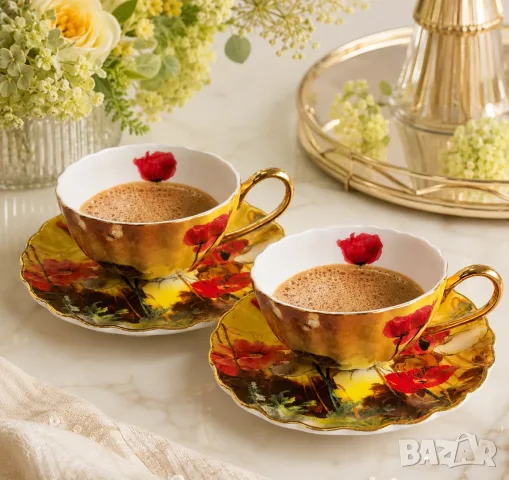 💝 Чаши и Комплекти Костен порцелан 💝, снимка 8 - Сервизи - 38124430