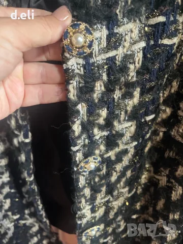 Max Mara Size L-XL 100% Вълна  Уникално сако, снимка 2 - Туники - 52100152