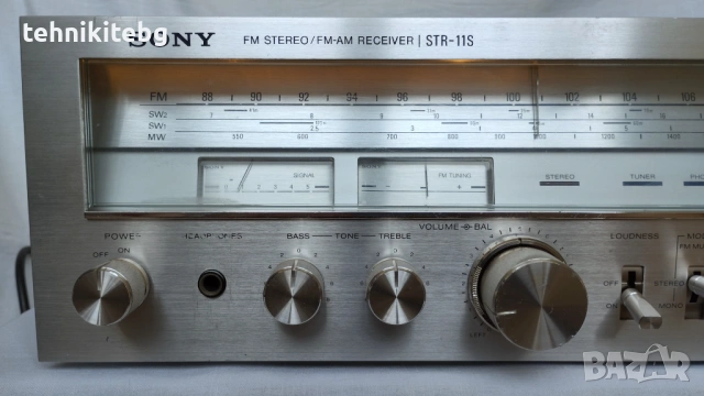 ⭐⭐⭐ SONY STR-11S ⭐⭐⭐ Красив ретро ресивър , 2 х 45/25 вата (4/8 ома), снимка 2 - Ресийвъри, усилватели, смесителни пултове - 54583703