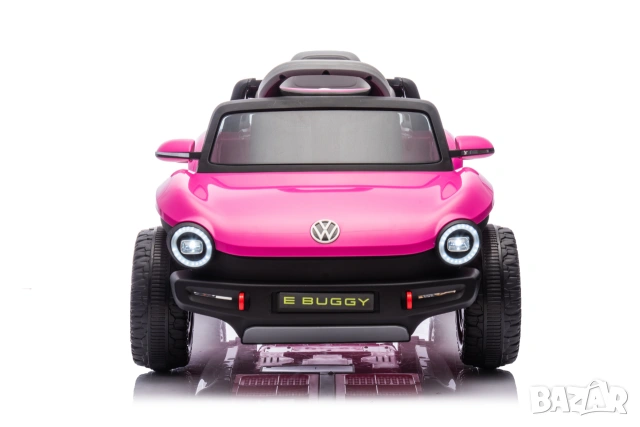 Акумулаторна кола Licensed Volkswagen E Buggy Pink, снимка 6 - Детски велосипеди, триколки и коли - 55229707
