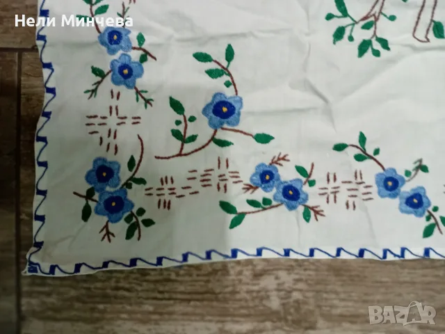 Ковьор за закачане на стена, ръчно бродиран, снимка 2 - Други - 55698523