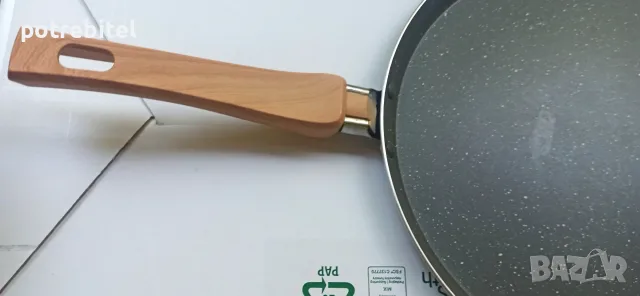 Тиган за палачинки Ф 24 см - НОВ , снимка 4 - Съдове за готвене - 55433583