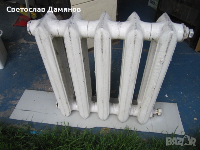 Чугунен радиатор 5 ребра, снимка 2 - Други - 54417627