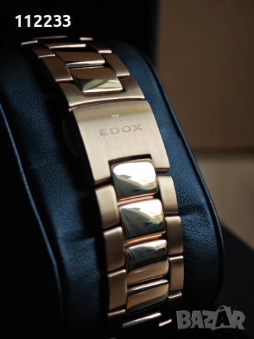 EDOX Les Bemonts Ultra Slim Automatic Rose Gold, снимка 10 - Мъжки - 54492813